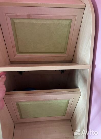 Новая детская кровать-чердак из бука с матрасом