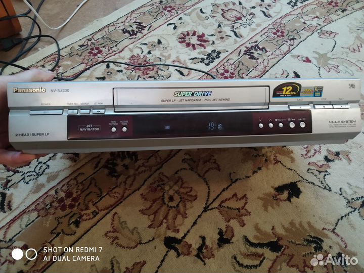 Видеомагнитофон panasonic+ кассеты