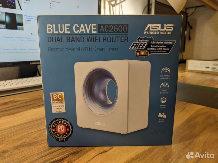 Wi-Fi роутер Asus Blue Cave AC2600