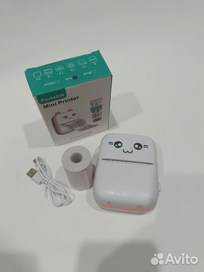 Портативный мини принтер детский