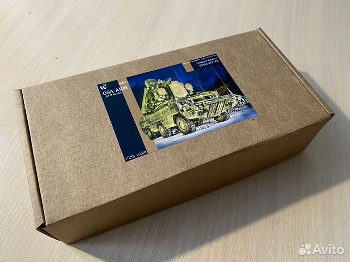 Модель сборная зрк Оса-акм 9к33 1:72 масштаб