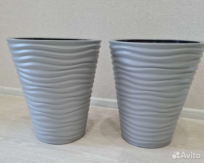 Горшоки пластиковые новые
