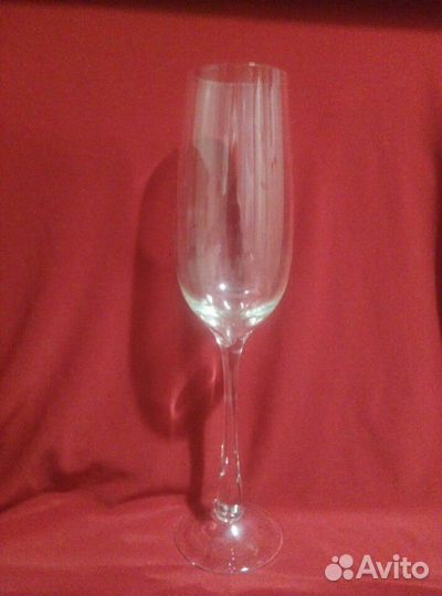 Бокалы. Шампанское/вино.Тонкое советское стекло