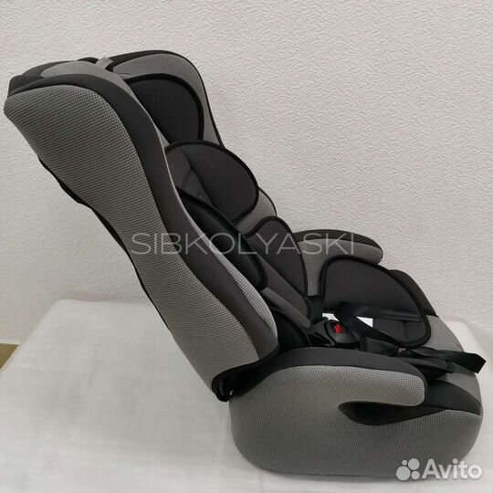 Автокресло teddy bear 9-36 кг. серое