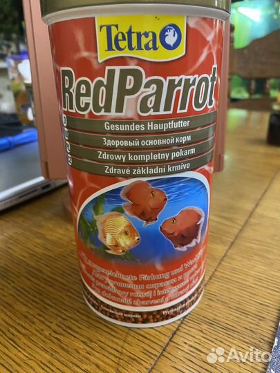 Корм для рыбок Red Parrot