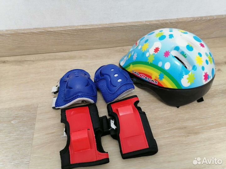 Скейтборд+защита наколенники, налокотники шлем