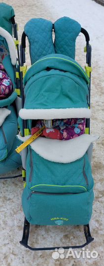 Коляска санки