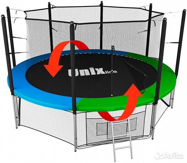 Батут unix Line Classic 14 ft (inside)