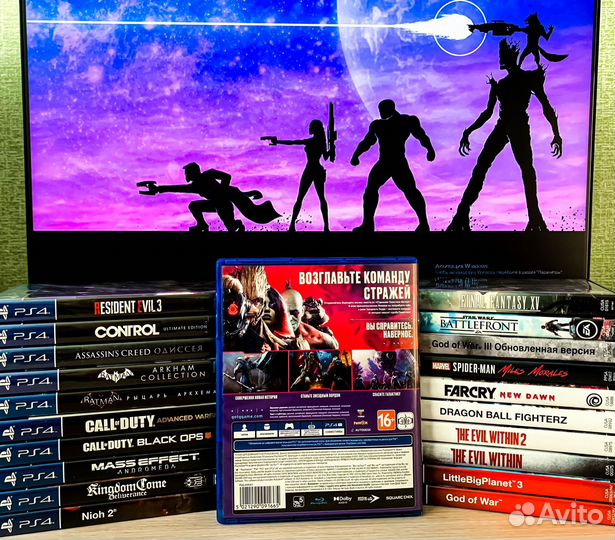 Стражи Галактики игра на ps4