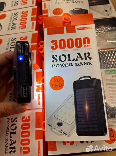 Повер банк на 30 000 ампер солнечный