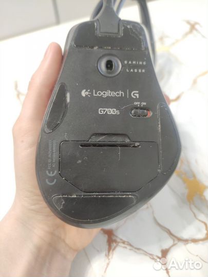 Мышка logitech g700s