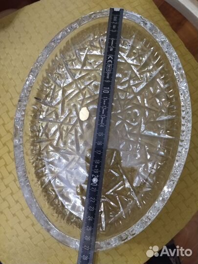 Ваза хрустальная СССР