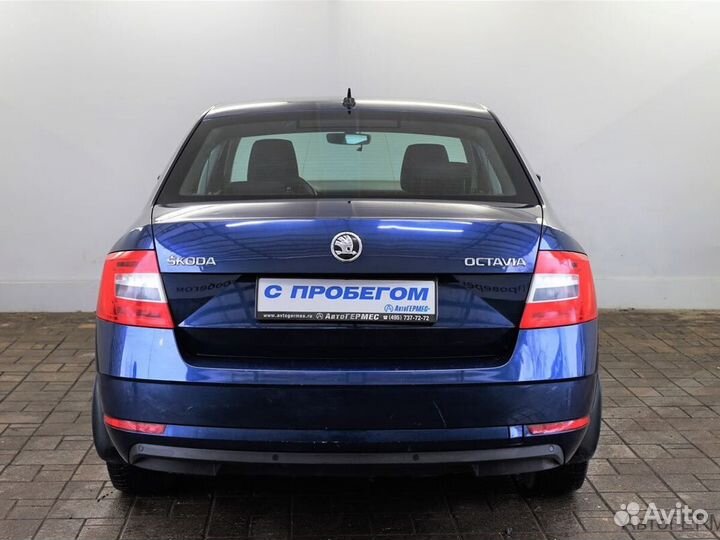 Skoda Octavia 1.4 AMT, 2017, 123 733 км