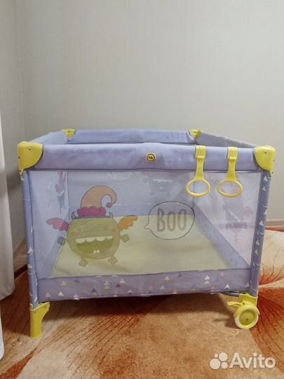 Детский игровой манеж happy baby