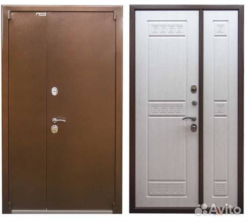 Дверь входная Двустворчатая серии 