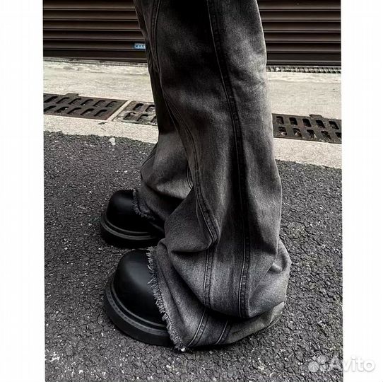 Джинсы клеш Rick Owens Jeans