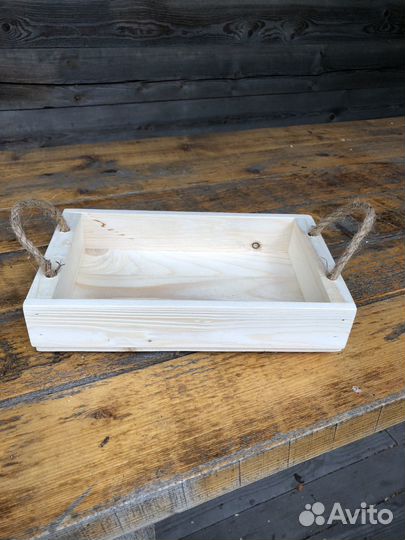 Ящики деревянные для интерьера