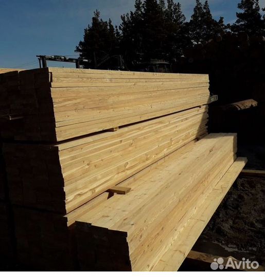Доска обрезная 50х150х6000