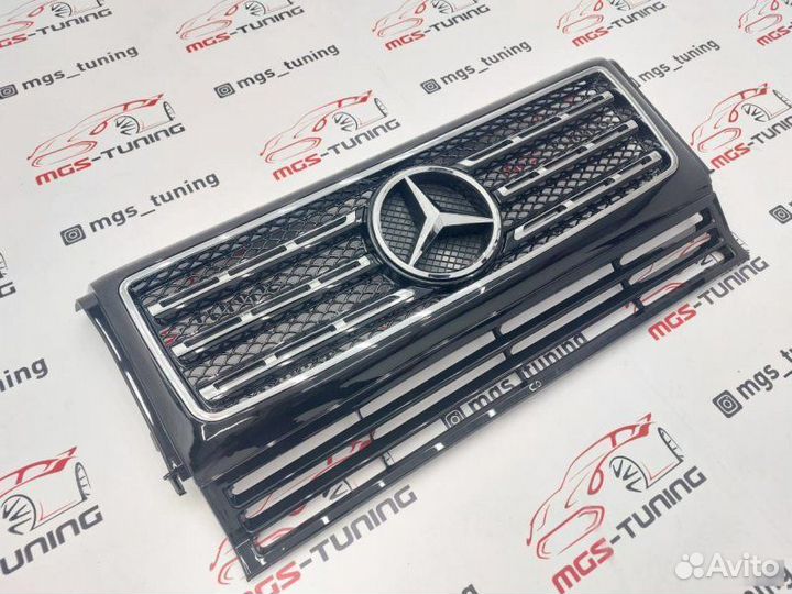 Решетка радиатора в стиле GLS на G-Class W463