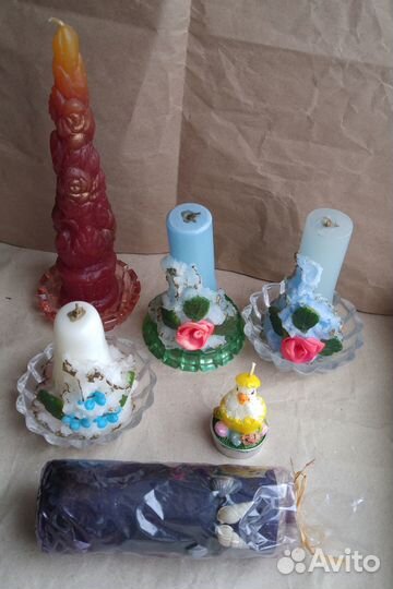 Свечи декоративные