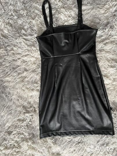 Кожаный сарафан натуральная кожа