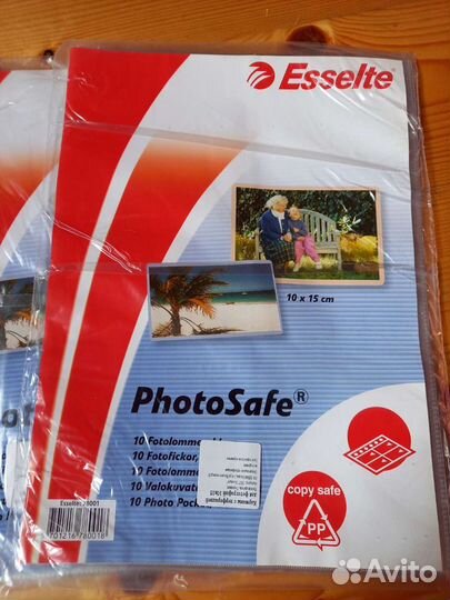 Файл-вкладыш с перфор Esselte для фото 10х15