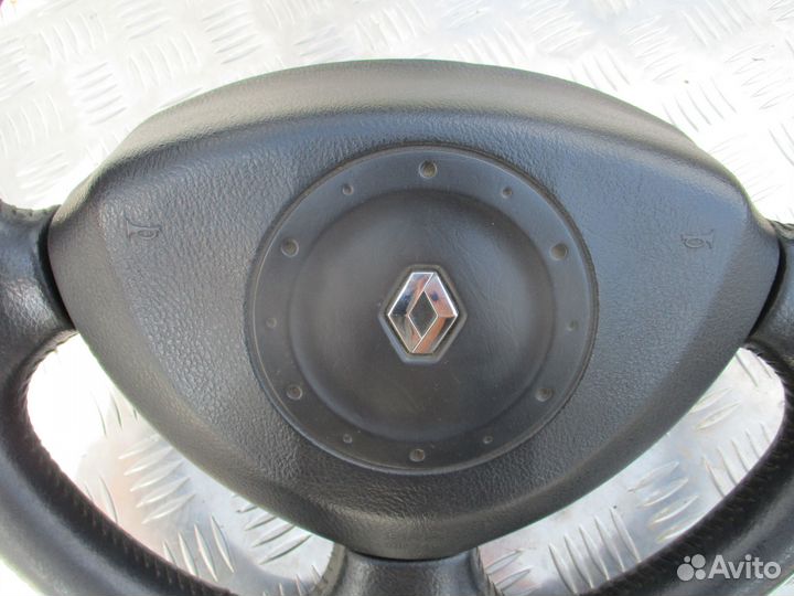 Рулевое колесо с airbag Renault Laguna 2 2002г 1.9