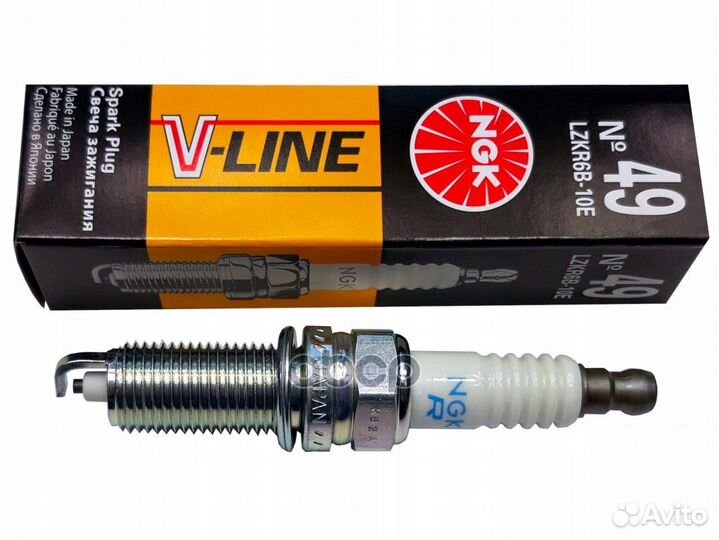 Свеча зажигания lzkr6B-10E VL49 91450 91450 NGK