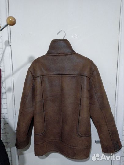 Дублёнка мужская нобук 48-50 Греция