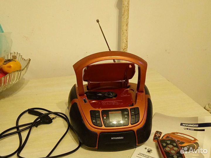 Стереомагнитола с поддержкой hyundai Н-1444