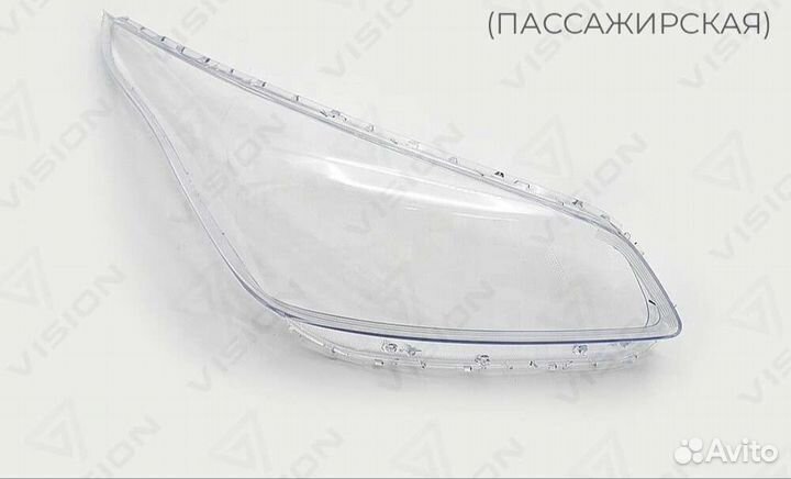 Стекло фары kia rio 4 FB (2017-2020)