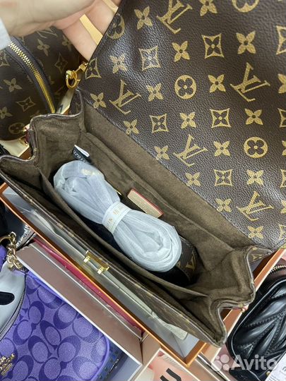 Сумка новая в коробке louis vuitton 2 ремешка