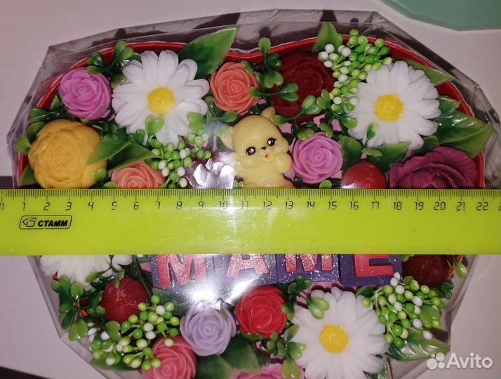 Мыло ручной работы сердце