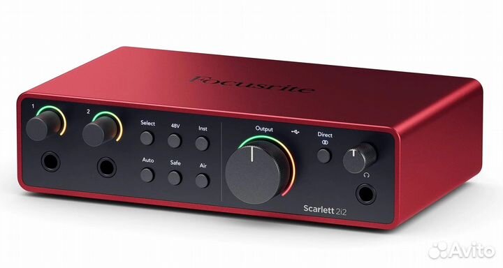 Focusrite Scarlett 2i2 4th Gen звуковая карта