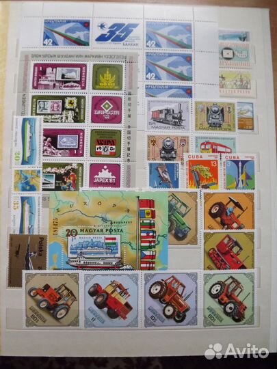 Марки - транспорт, 30 руб