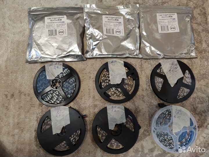 Светодиодная лента rgb 12вольт
