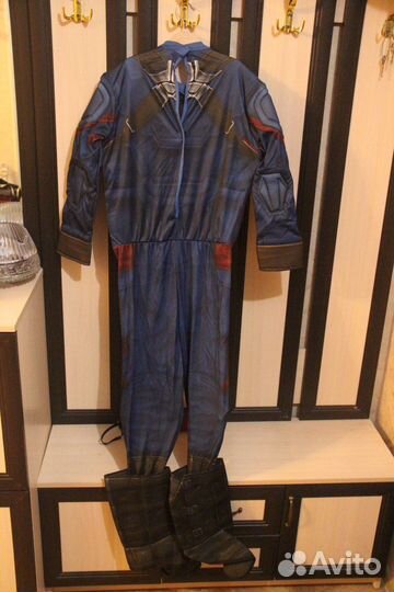 Костюм капитана америки 7-8 лет (128 см)