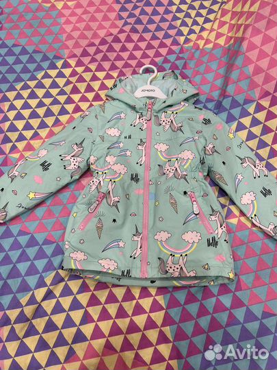 Парка для девочки весна-осень р-р 110-116