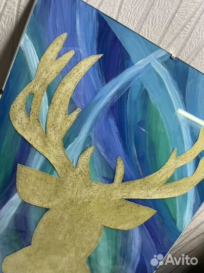 Картина гуашью