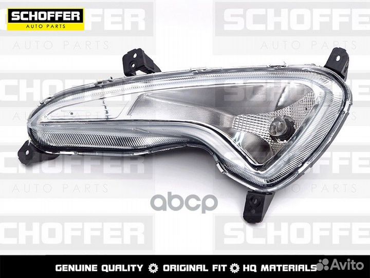 Фара птф левая Hyundai Solaris (I 2014-2017)