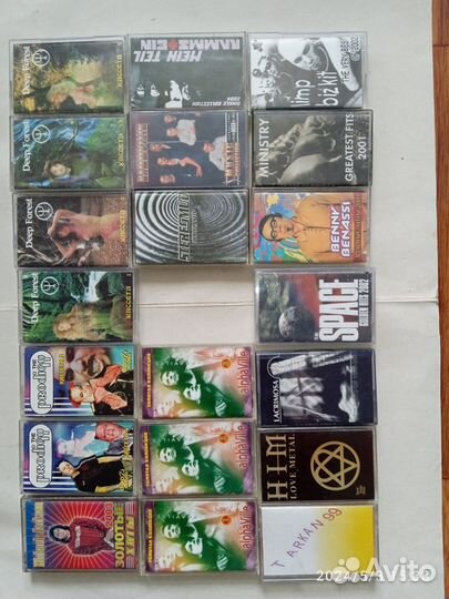 Аудиокассеты с записью