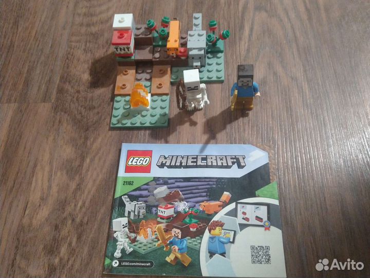 Lego Minecraft 21162 и 21164