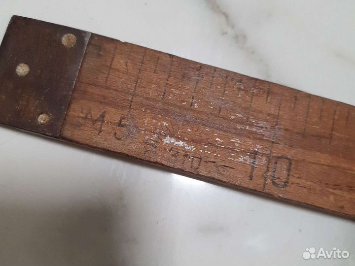 Линейка метровая СССР
