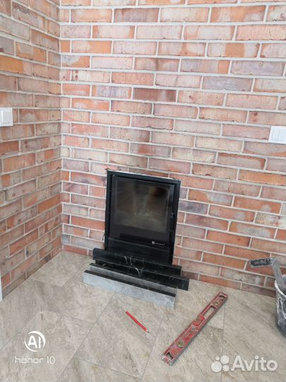 Камин из мрамора, гранита