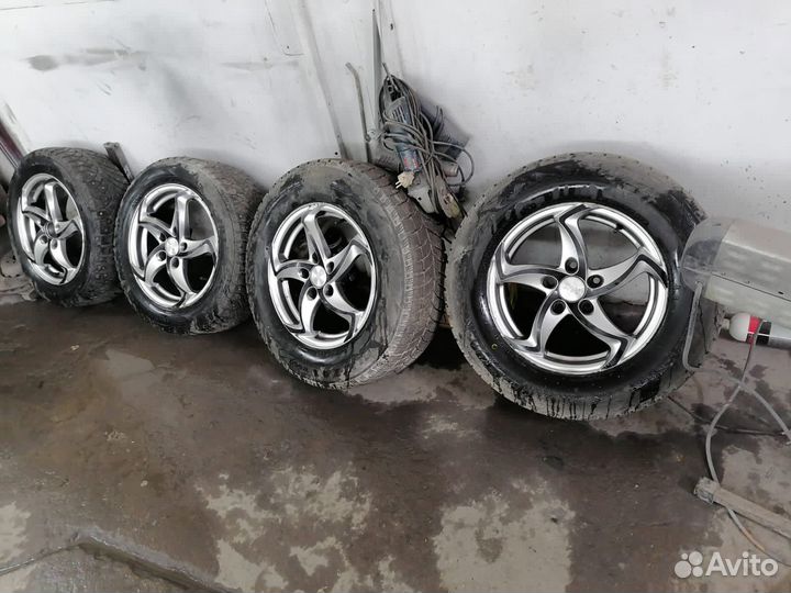 Литые диски k&k r15