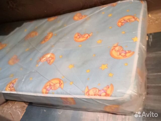 Матрац детский 120х60 + одеяло +подушка