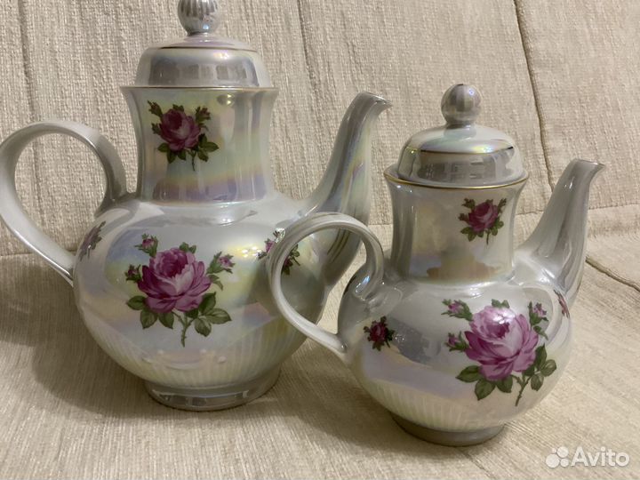 Чайники»Чайная Роза» гдр