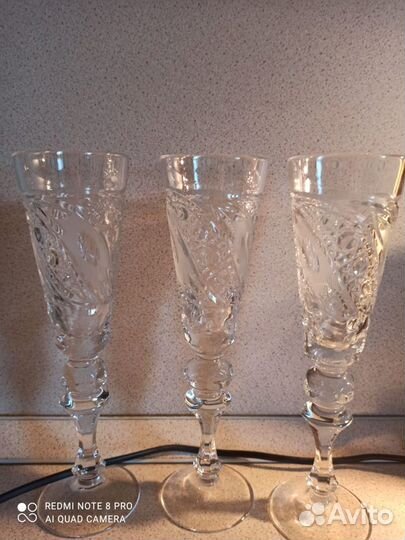 Бокалы торжественные/фужеры
