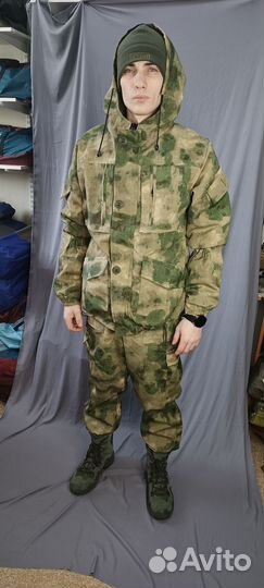 Костюм горка демисезонная мох