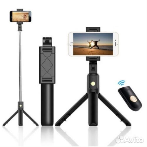 Монопод, трипод, селфи палка Selfie Stick K07